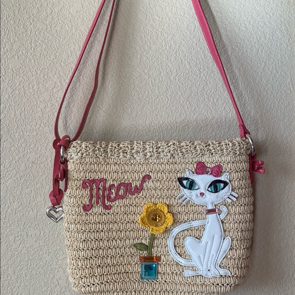Brighton wicker purse